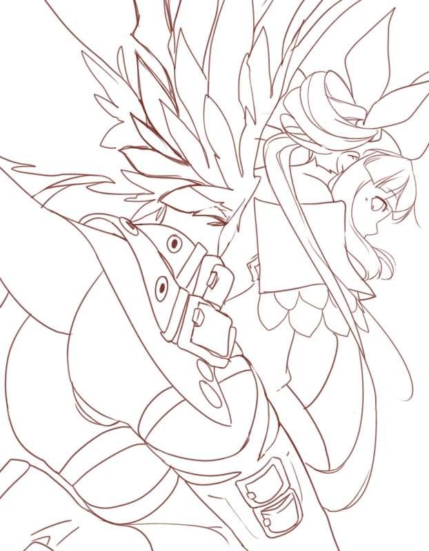 Request Sketch Hozen