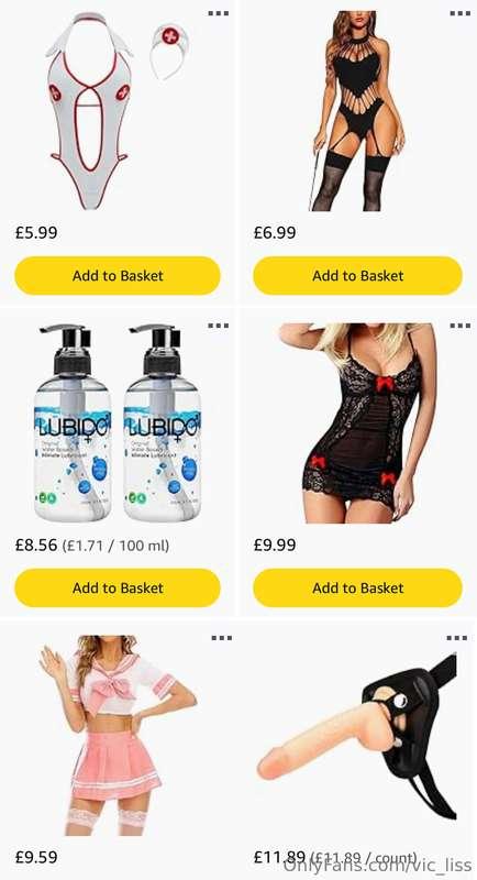 I’ve added a few more naughty things onto my wishlist🙈 link:..