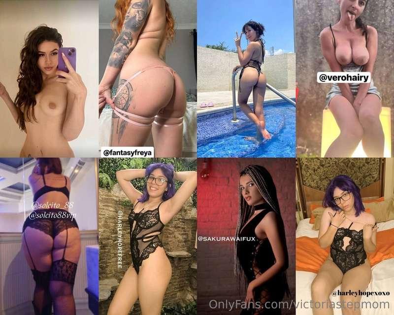 💋🌚 @cynthialove1 🌚💋🤍 @fantasyfreya 🤍😈 @LOVLY_JANETH😈🖤 @veroh..