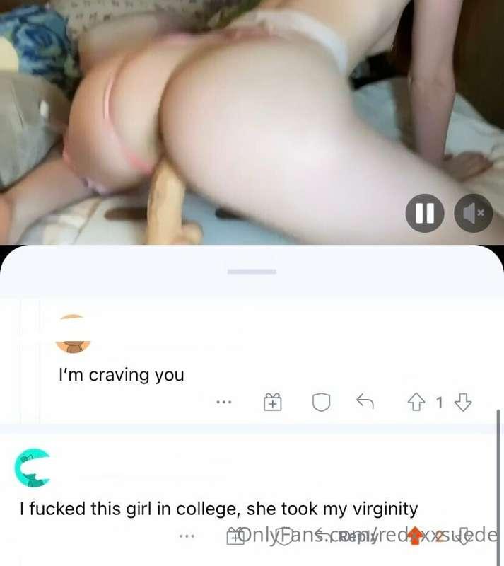 Sounds like I fucked you in college 😇