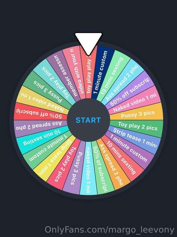 let's play spin the wheel!😍 Super excited for this.
one spin..