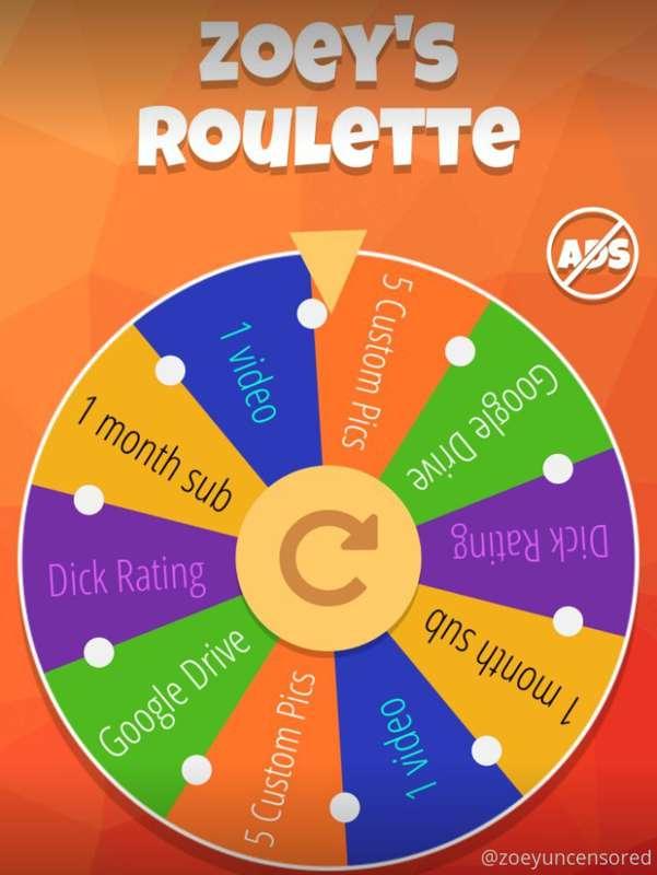 Make sure u don't miss out on my spin the wheel game this we..