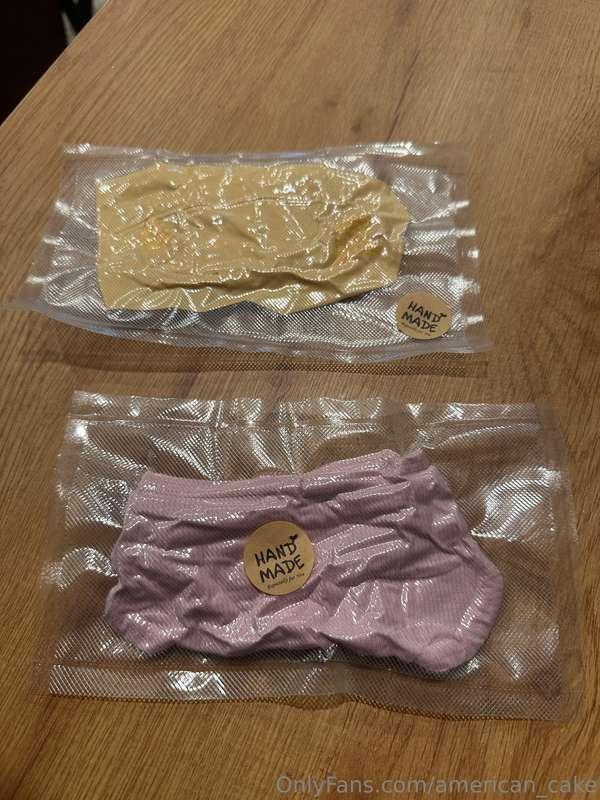 Panties up for grabs. 