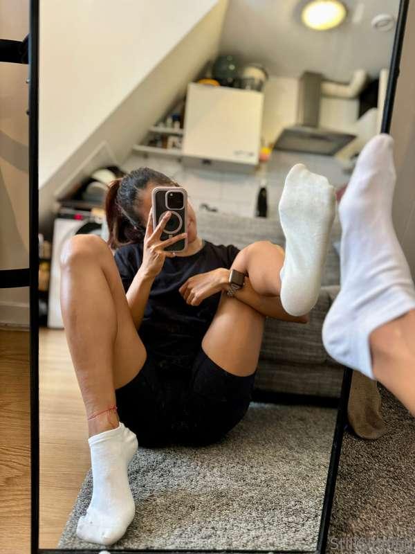 Those socks wanna get worshipped 😈