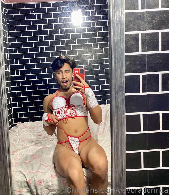 Nurse hot 😈 // enfermera caliente 🔥 @devoradorinca