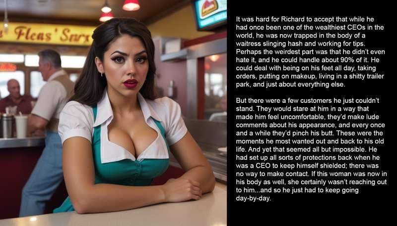 Waitress (Patreon exclusive)