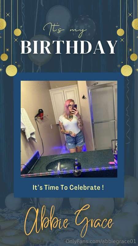 My birthday is tomorrow! I won’t be active on here much unti..