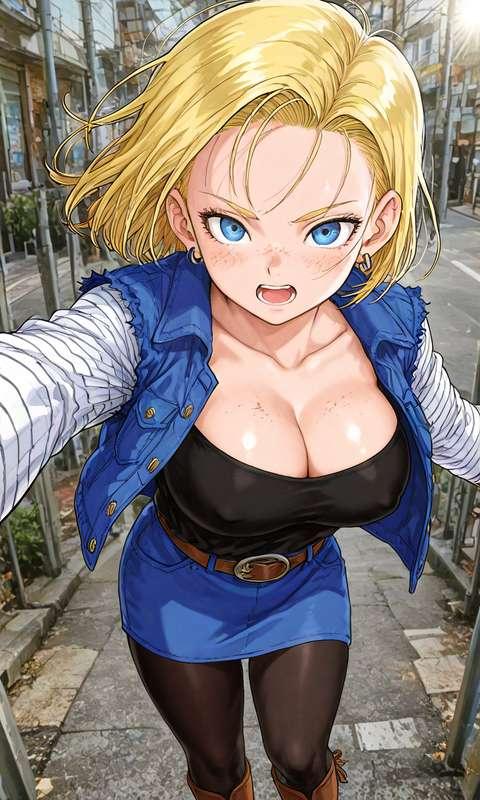 Android 18 NSFW 