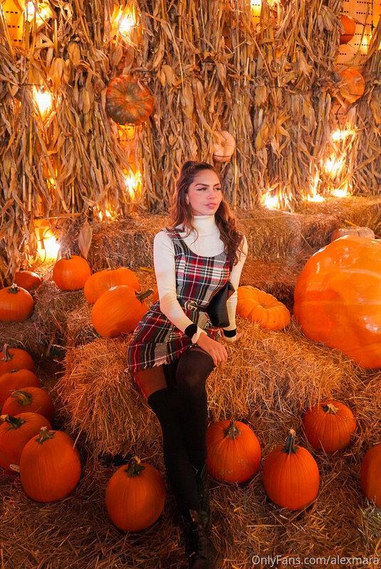 I love October because of the delicious food like pumpkin sp..