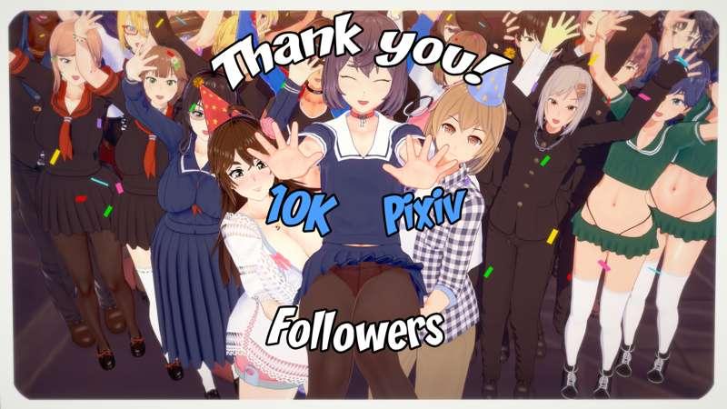 Pixiv 10k milestone