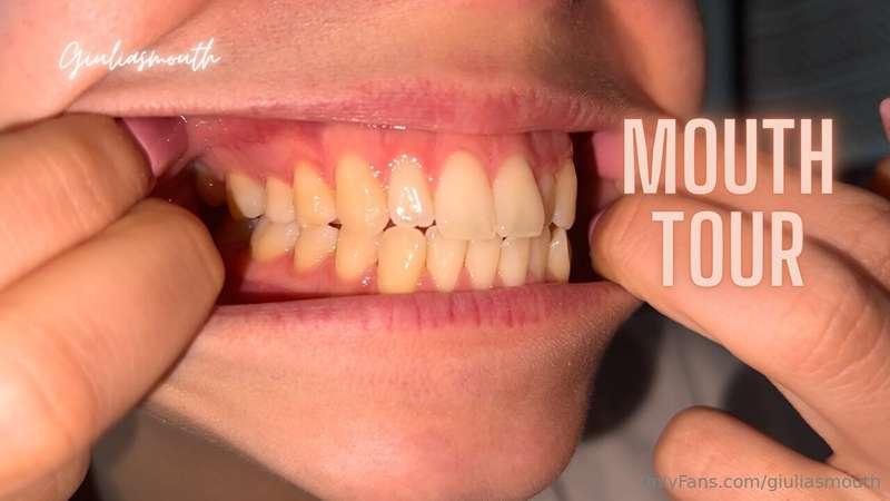 NEW MOUTH TOUR 👅Since I know how much you love this kind of ..