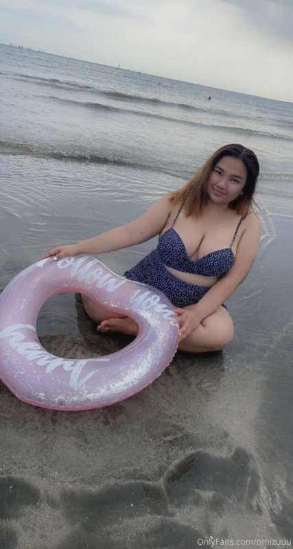 went on a beach 🏖