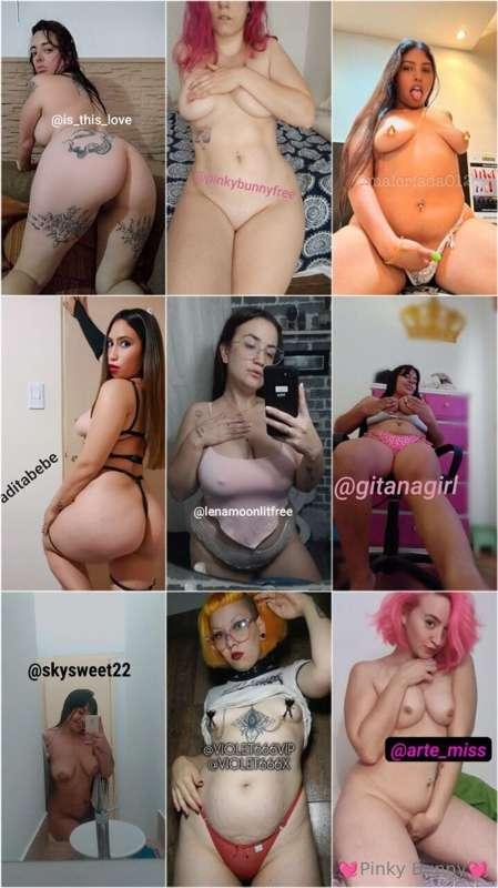 Which one of us fucks the dildo better?🤤 
9 dildo riding vid..