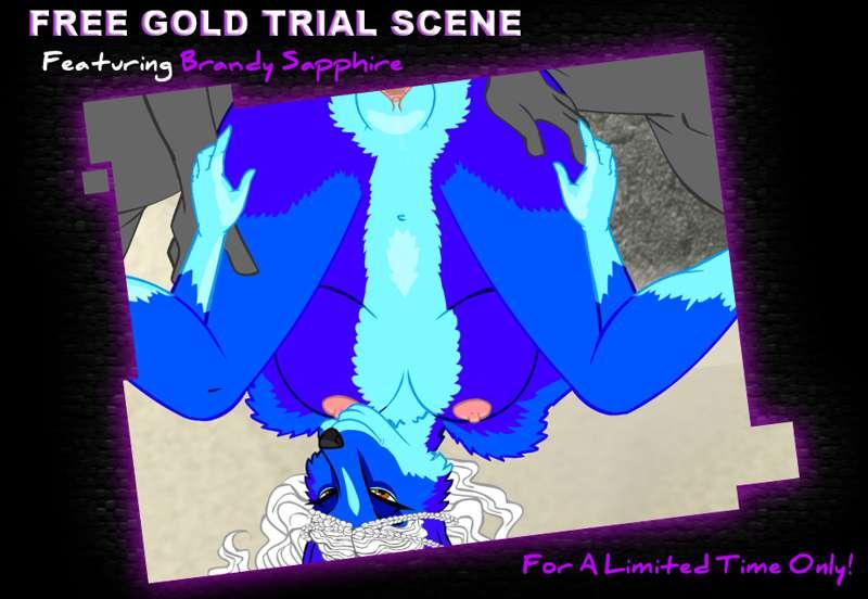 Free Gold Trial Scene: Brandy Sapphire