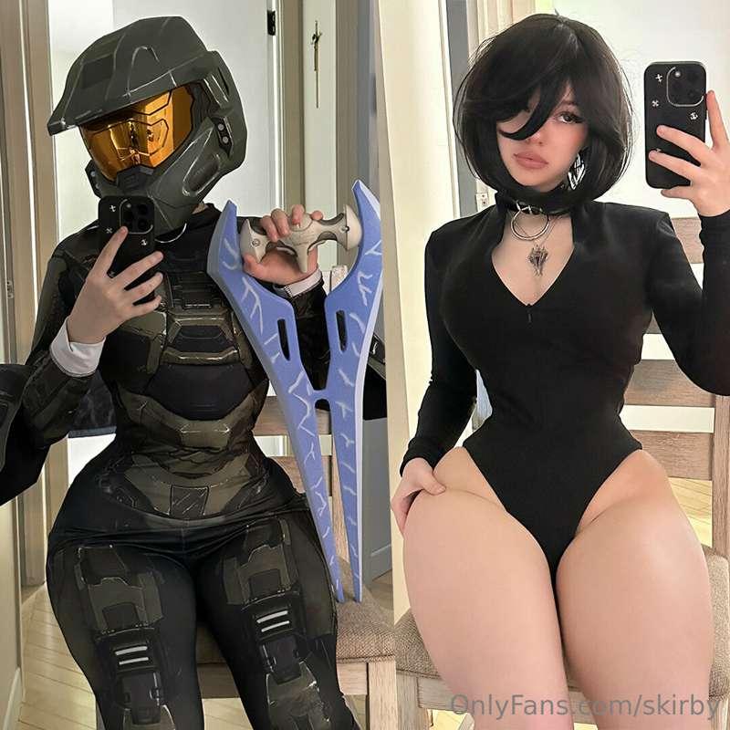 Masterchief is a goth girl underneath