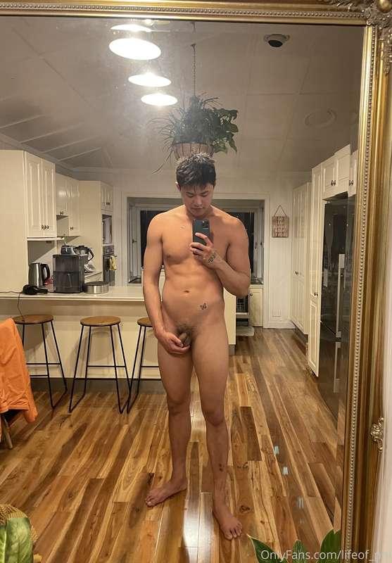 😛 YOU, me, kitchen sex right now… Yes or No? 🤔😈