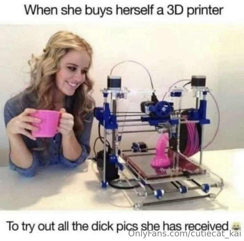 I think I just MIGHT do this! 😆 but only if you order a dick..