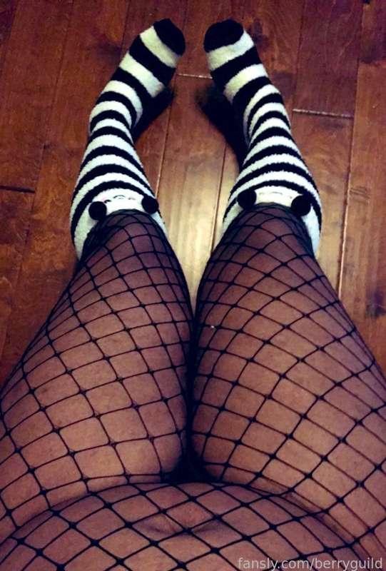 Thick and blessed🙏🏿😚 #nsfw #thicc #thick #fishnets #femboy