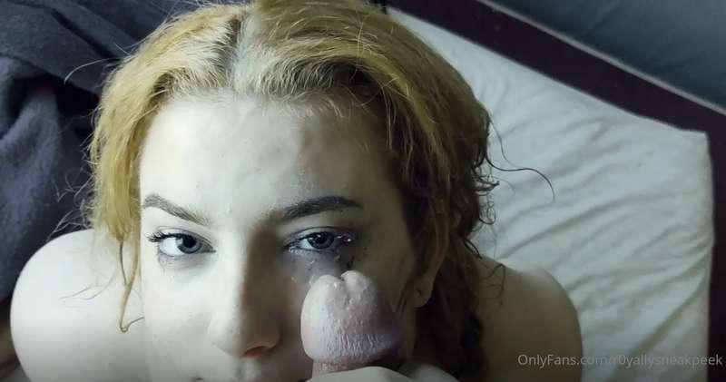 Cum in my eye, I promise I'm dirtier than you thought