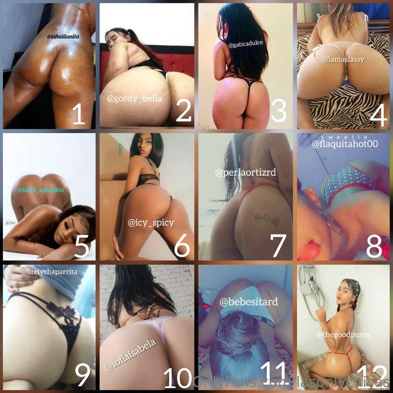 Contest
 🍑 Miss Butt 🍑
 Vote for your favorite model
 Suppor..