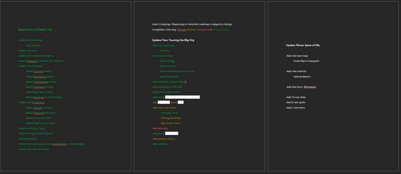 Roadmap 11/18/2024