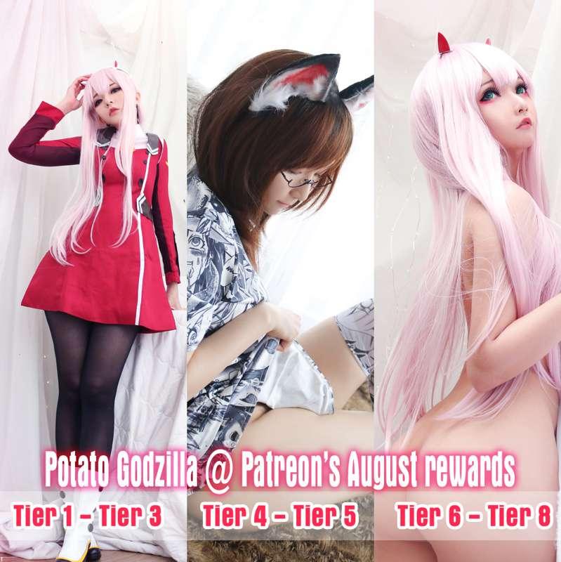 Come and receive my August's rewards (≧◡≦)