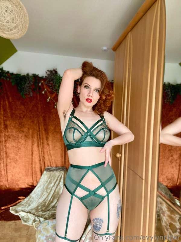 I just love see-through lingerie, don’t you?