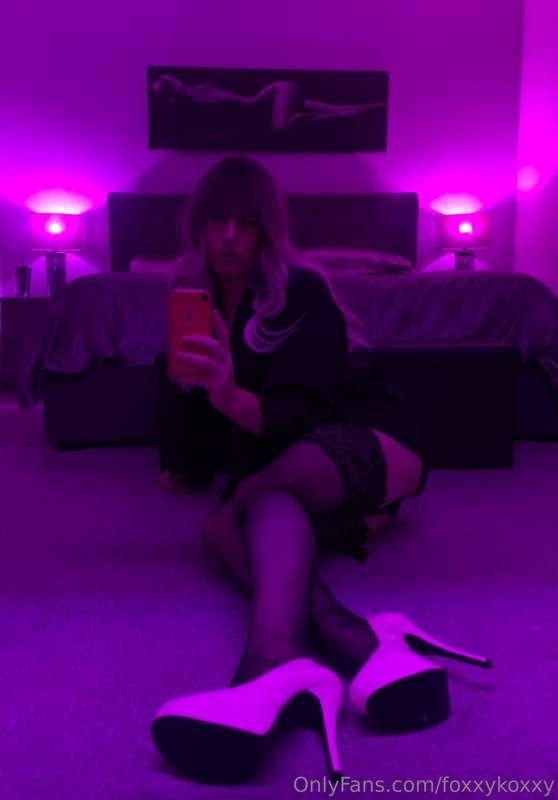I was in the mood to look pretty, be locked up in chastity a..