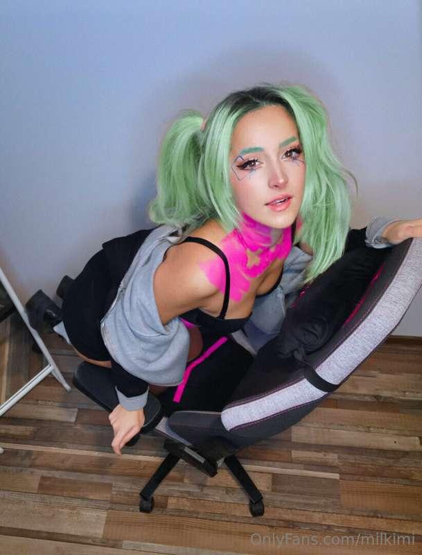 Transformed into Rebecca, I've plunged into the seductive de..