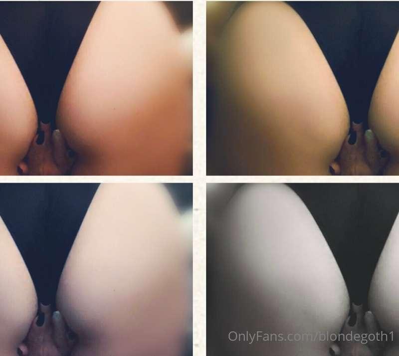 Sneak peek of tonight’s fun 🍑 rubbing myself and getting the..