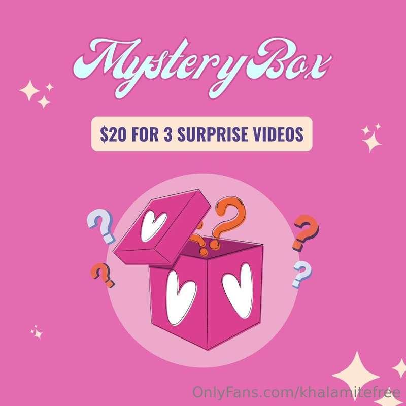I bet you love surprises as much as me, let me spoil you 🥰 3..