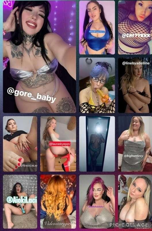 🎆New year, New Obsessions!🎆13 of my hottest OnlyFans friends..