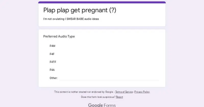 Plap plap get pregnant (or not!?)