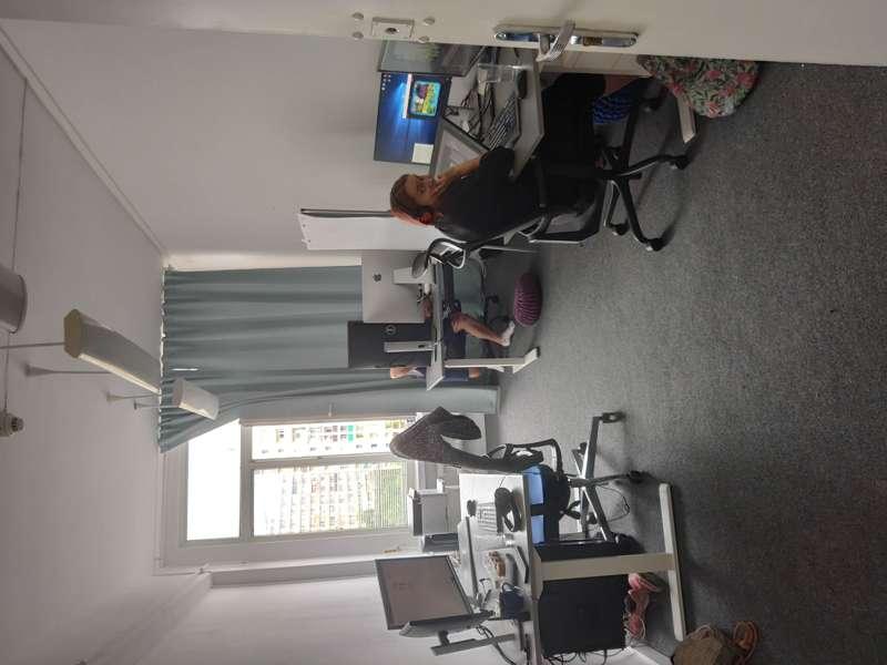 Welcome to our tiny office