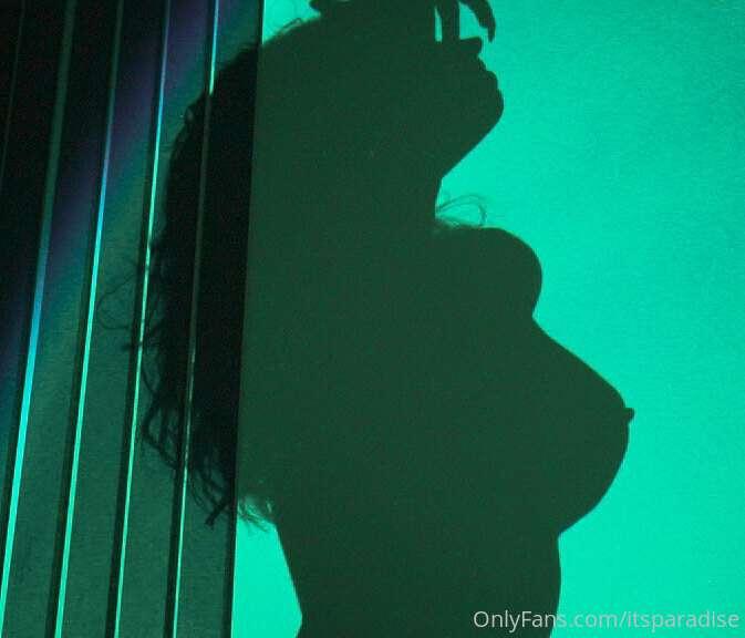 Miss shadow paradise gets lit 🔥