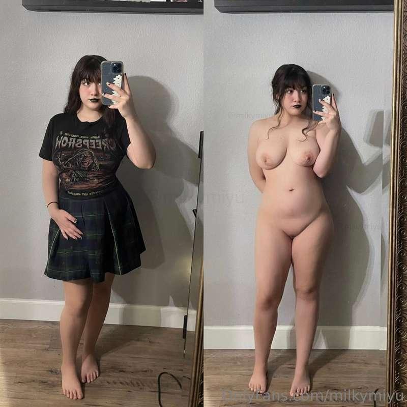 What I’ll be wearing to our first date VS after our date whe..