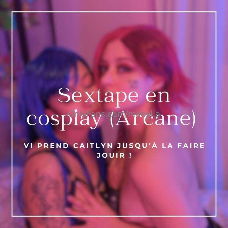 Sextape en cosplay (De la serie Arcane) :Regardes sur le fee..