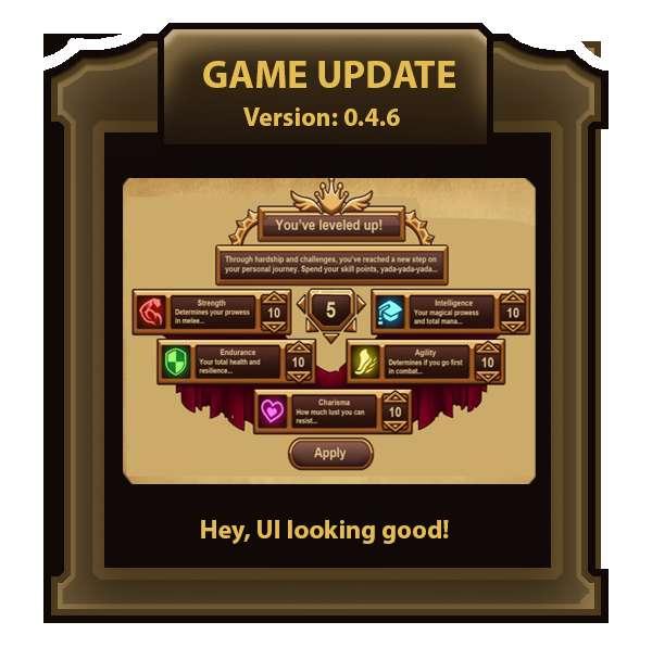 Game version 0.4.6 - Hey, UI looking good~