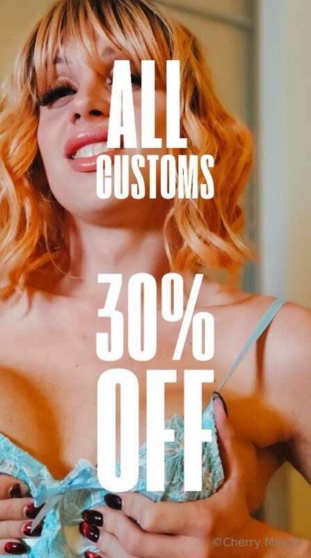 I’ve got a hot custom sale today 🔥 come ask me for the juicy..