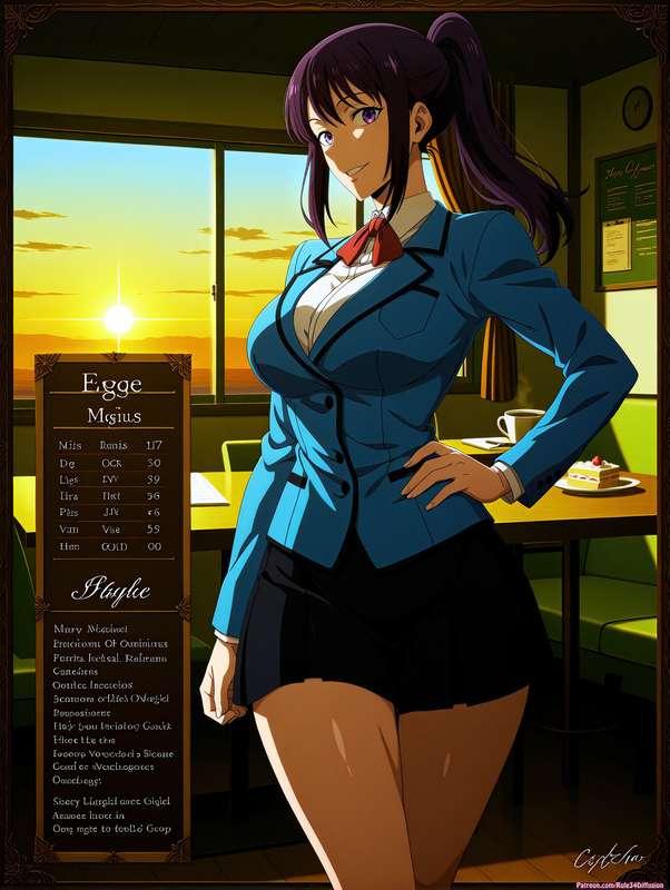 Sung Jin-ah of Solo Leveling Sexy Poses [Gen 2.5]