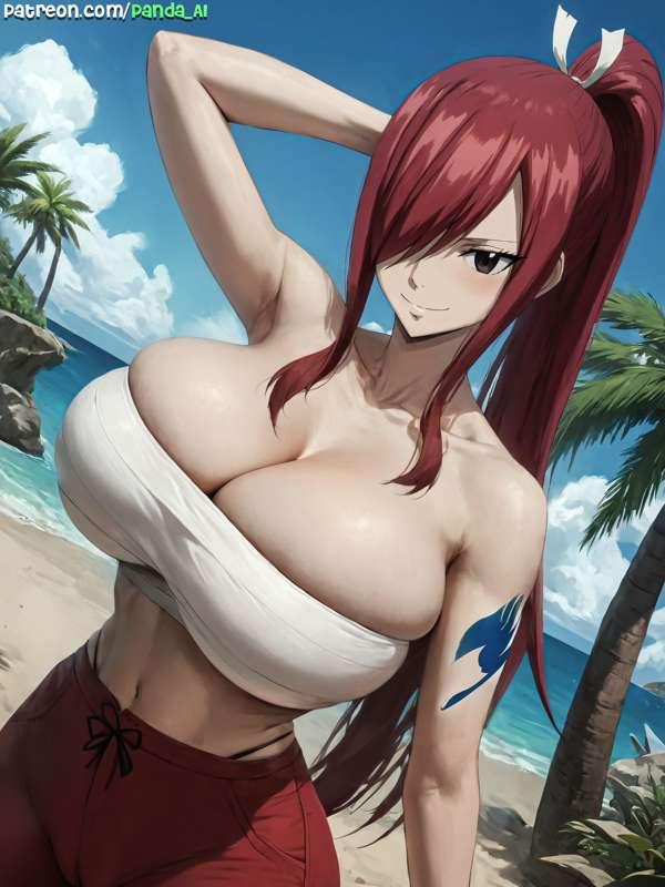 Quite the outfit Erza Took (SFW)
