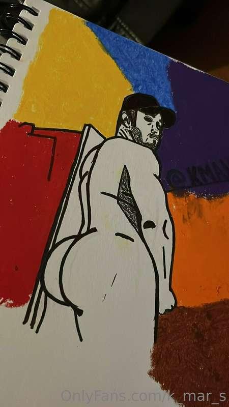 A friend of mine in Chicago drew this, I'm beyond flattered ..