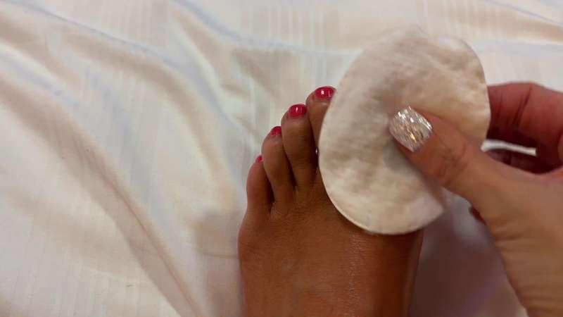 Foot care ASMR 