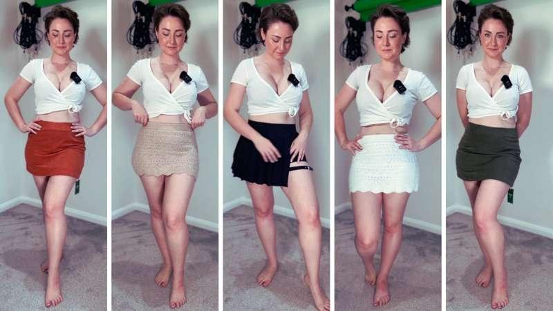 2025 - 05. Cute Skirt Try-On Haul 