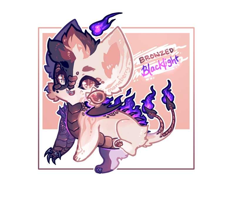 Bronzed Blacklight