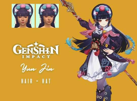 Yun Jin Hair Kit (Genshin Impact)