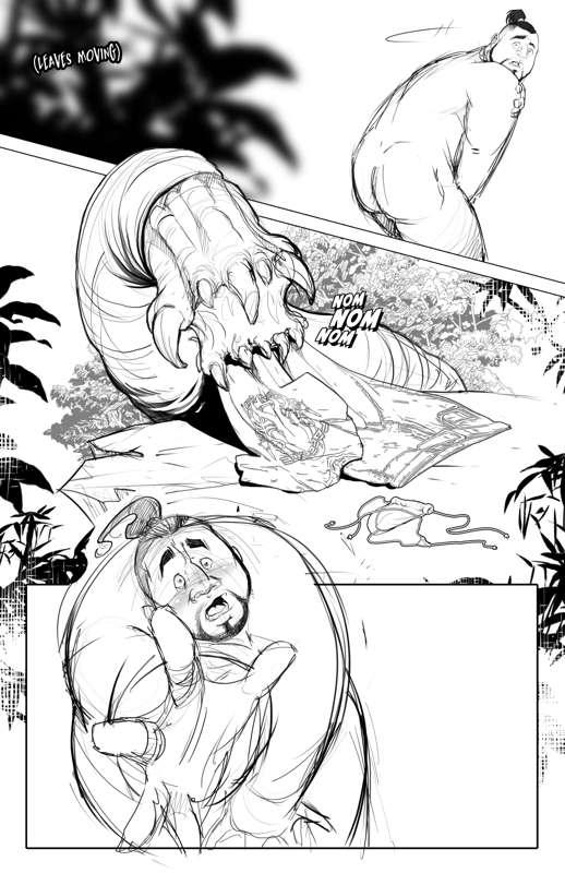 Jonah Comic Sketch 03