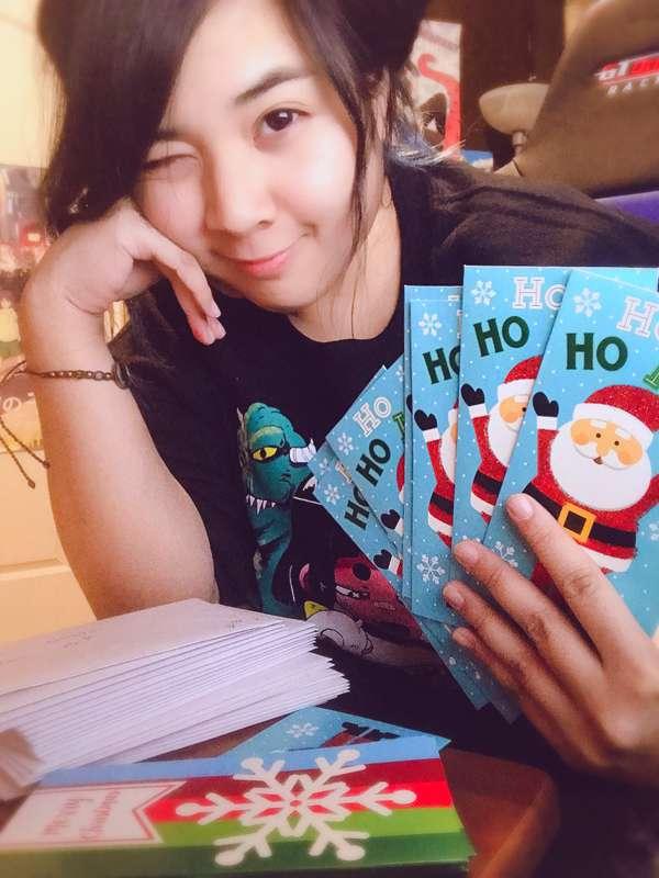 Writing your letters <3