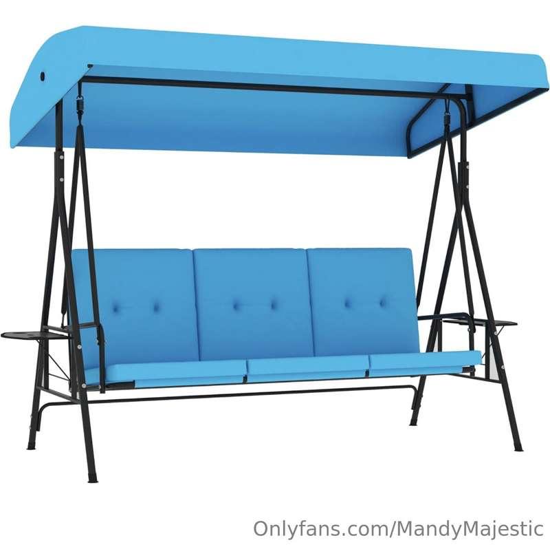 Want to see a video of me, relaxing on my new camping swing ..