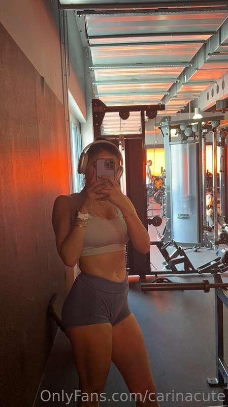 trotzdem muss man fleißig sein und ins gym gehen 🍑  Was mach..